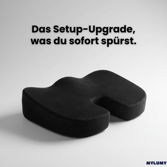 GameKomfort Pro – Ergonomischer Sitz für Gamer